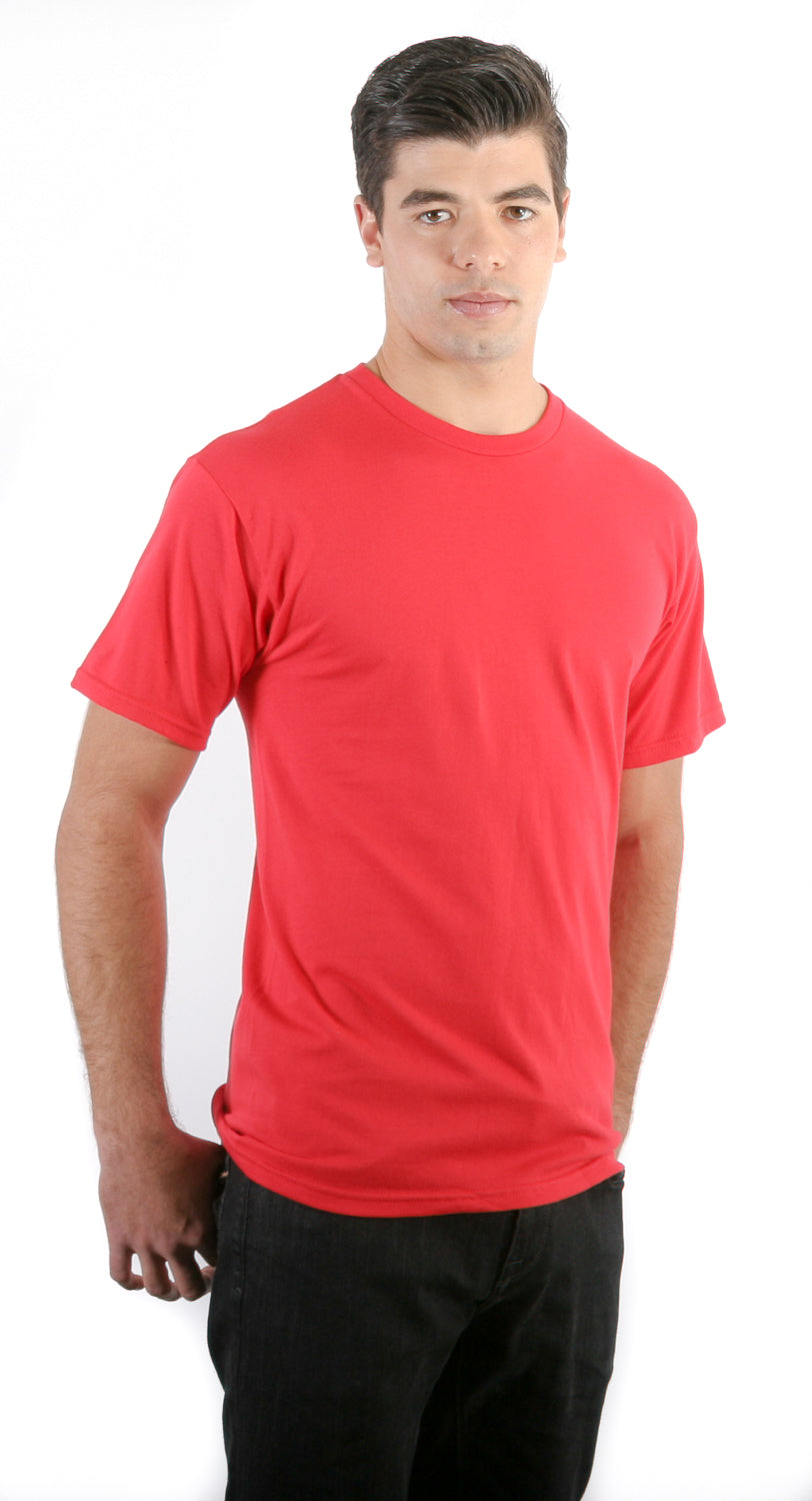 Retro Ring-Spun Crew Neck T-Shirt 2100