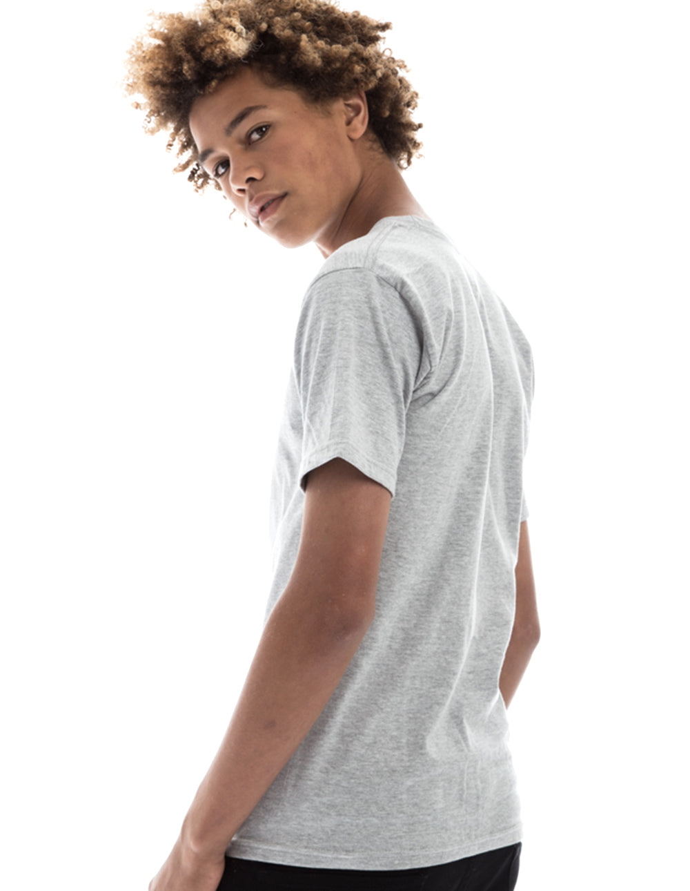 Retro Ring-Spun Crew Neck T-Shirt 2100