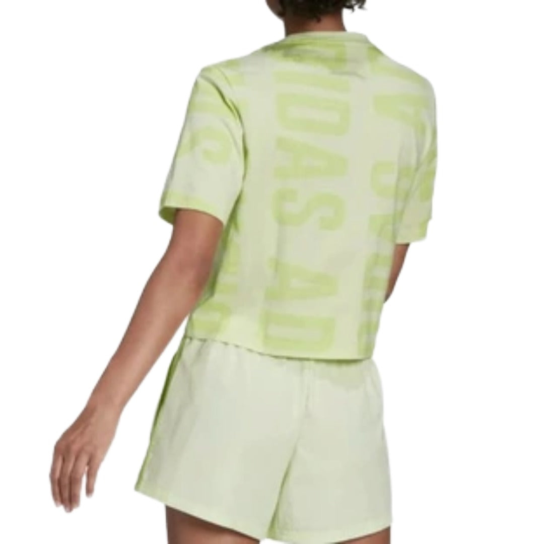 adidas Women's BLUV Q2 CROPPED TEE