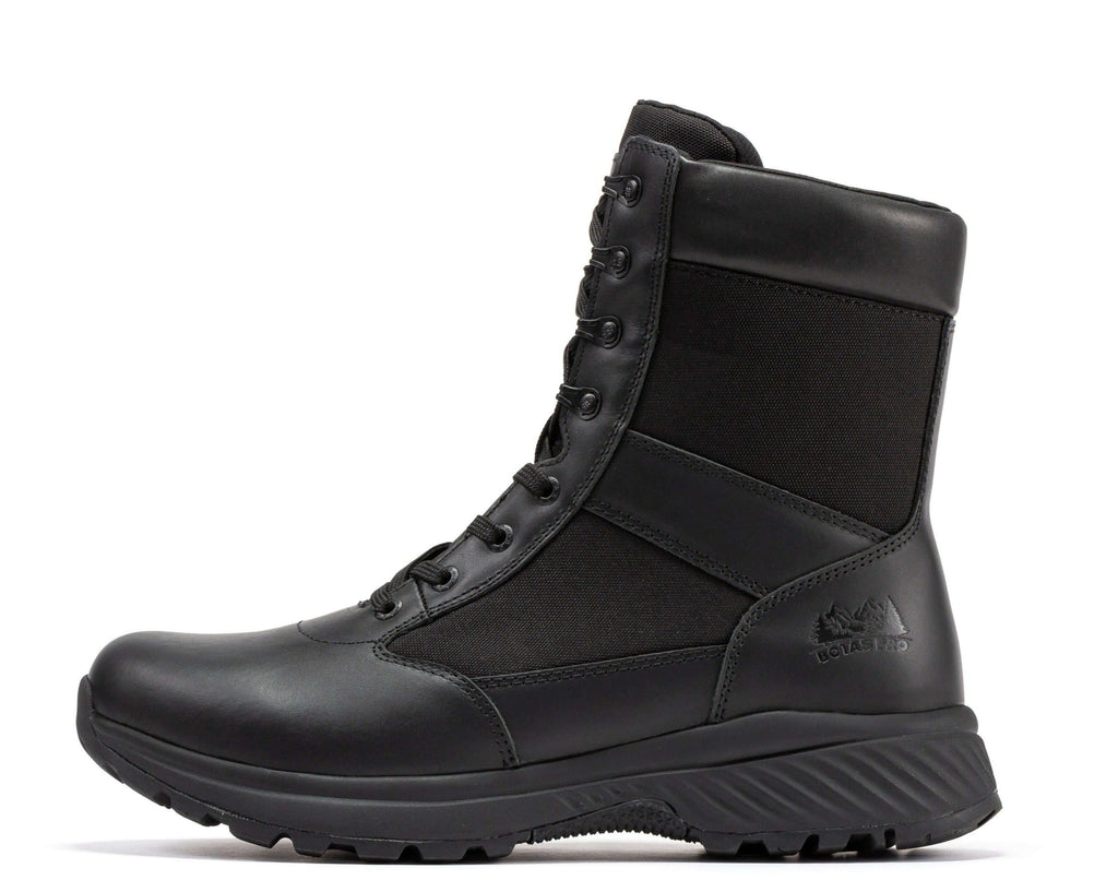 Botas Pro Black Men's 8 inch Side Zipper Military Tactical Boots BP703