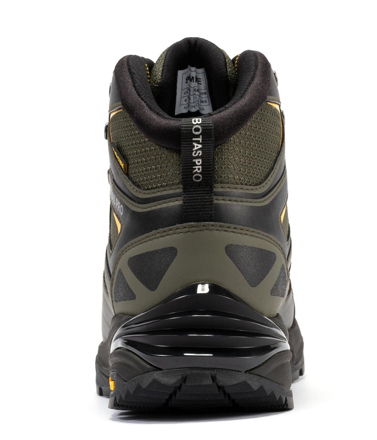 Botas Pro Metallic Green 6 Inch Waterproof Hiking Boots with VIBRAM® Traction Lug Outsole  BP22111
