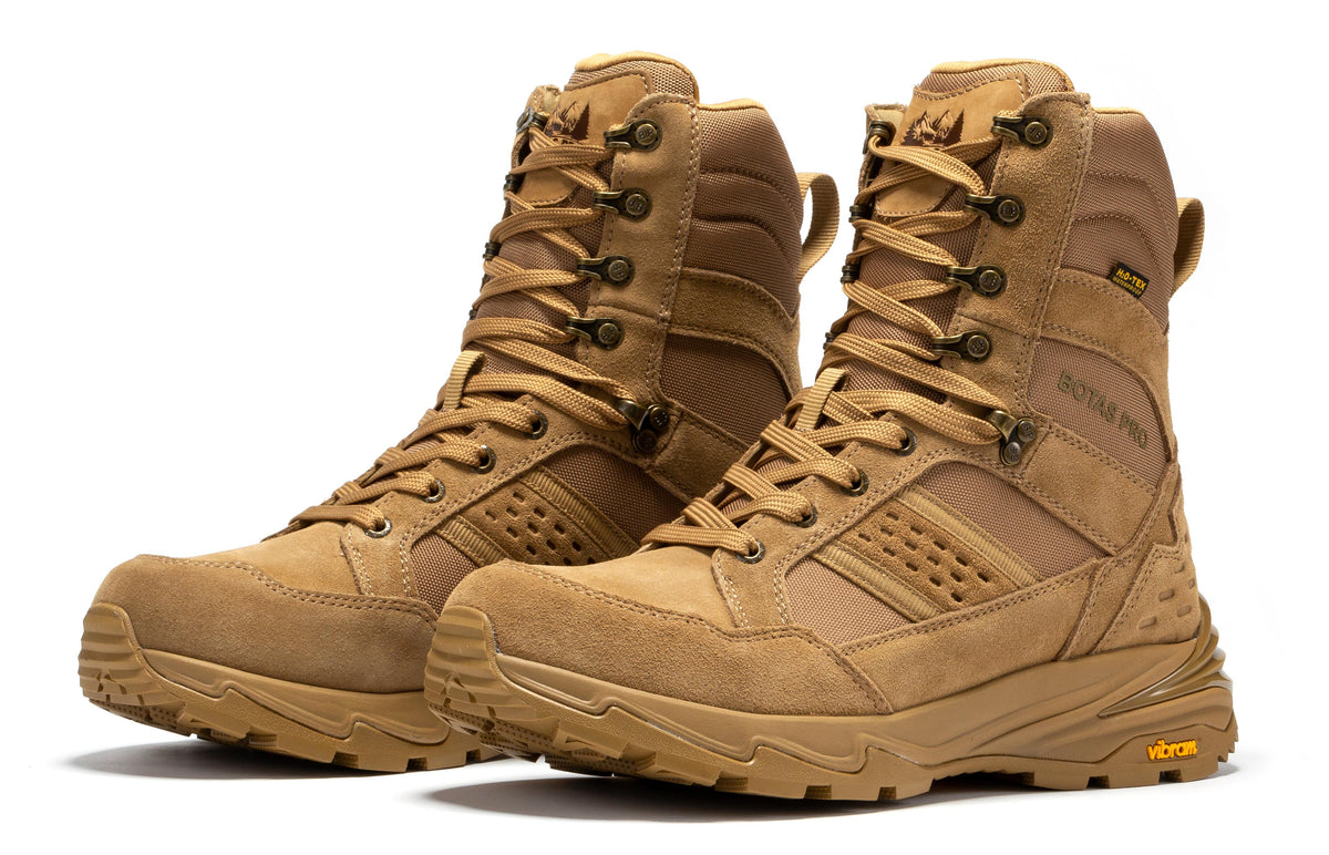 Botas Pro Sand 8 Inch Waterproof Tactical Boots with VIBRAM® Traction Lug Outsole  BP22810